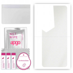 apgo Protective Skin Sticker for the back compatible with Tecno Pova Neo 2, Wrap Film, Foil, Vinyl - Pattern Matte Transparent
