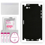 apgo Protective Skin Sticker for the back+sides compatible with Apple iPhone 5, Full Wrap Film, Foil, Vinyl - Pattern Matrix