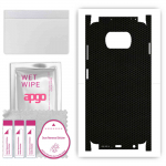 apgo Protective Skin Sticker for the back+sides compatible with Xiaomi Poco X3, Full Wrap Film, Foil, Vinyl - Pattern Matrix