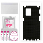 apgo Protective Skin Sticker for the back+sides compatible with Oppo Reno8 4G, Full Wrap Film, Foil, Vinyl - Pattern Matrix