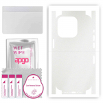 apgo kaitsev nahakleebis tagak&uuml;ljele ja k&uuml;lgedele, mis &uuml;hildub Apple iPhone 15 Pro-ga, t&auml;iskile, foolium, vin&uuml;&uuml;l &ndash; muster, matt l&auml;bipaistev