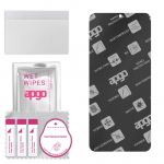 apgo MATTE Hybrid protective glass compatible with Umidigi C1, flexible nano glass, great replacement for tempered glass, scratch-resistant, full glue