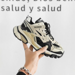 Dad Shoes Naiste Kevad, S&uuml;gis ja Talv Ehtne Nahk Cortez Paks Tald Moodne K&otilde;ik-sobiv Paar Meeste Mood Tennised 35