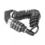 Turvaparool 4-kohalise lukuga vargusvastane teraskaabel keti koodlukk elektriline t&otilde;ukeratas Xiaomi M365 Pro Pro2 Mi3 tarvikutele must