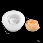3D roosi&otilde;ie kujuga kook Fondant silikoonvorm Lillek&uuml;&uuml;nlavorm Tassikoogi tarretiskomm &scaron;okolaadikaunistus k&uuml;psetust&ouml;&ouml;riist vorm B