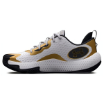 Under Armour Spawn 5 Valge Must Kuldne Meeste Tennised 3026285-101 42.5