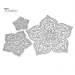 3D-lillede l&otilde;ikamisvormid, meisterdamine, paberist albumi reljeeftrafarett h&otilde;be