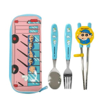 Leburn Shiny Crayon Shin-chan rikkalik korrektuuripulgade komplekt, segav&auml;rvid, 1 komplekt, Korea populaarsed lauan&otilde;ud blue
