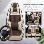 Autopadi Full Surround istmekate Four Seasons universaalne linasest riidest istmepadi suvine hingav istmekate t&auml;ispakett Deluxe Edition