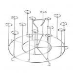 Roostevabast terasest BBQ vertikaalsed vardad &otilde;hufrit&uuml;&uuml;ri jaoks 15 vardast koosnevad eemaldatavad k&uuml;tte-k&ouml;&ouml;git&ouml;&ouml;riistad kohviku-restorani pagari&auml;ri jaoks Small