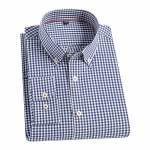 Uued 100% puuvillased meeste ruudulised s&auml;rgid T&auml;isvarrukatega Mugavad Tavalised Meeste Riided Kevads&uuml;gis 38