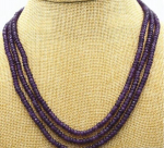 Uus LOODUSLIK 3 rida 2X4mm FACETED HELMEKEEE