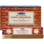 Satya Nag Dark Cinnamon Viirukipulgad Agarbatti 180 grammi karp | 12 pakki 15 grammi karbis | Ekspordi kvaliteet pruun