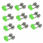 10 tk ridvaotsa klamber kalap&uuml;&uuml;gikepi kalah&auml;irehoiatus Twin Bell Ring Clamp sinine