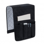 Diivani k&auml;etoe korraldaja kaugjuhtimispuldi hoidik taskutega, mitme lahtriga, h&otilde;lpsasti paigaldatav tugitooli hoiukott hall