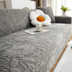 1 tk Camellia Jacquard elastne diivani kate, libisemiskindel diivani kate, diivani kate Four Seasons universaalne m&ouml;&ouml;blikaitse dekoor 2 Seater tumehall v&auml;rv