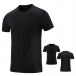 Meeste jooksu-T-s&auml;rk hingav treenings&auml;rk V&auml;litreeninguteks Meeste Pusle Fit L&uuml;hikeste varrukatega T-s&auml;rgid J&otilde;usaali dressipluus elastne M valge