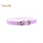 Meeste kaelakee vintage punk stiilis reguleeritav kunstnahast &uuml;hev&auml;rviline n&ouml;&ouml;pn&otilde;elaga kaelarihm Party Club Choker t&auml;iskasvanutele m&otilde;eldud ehted roosa punane v&auml;rv