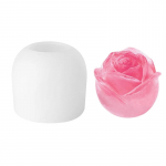 1 tk DIY toidukvaliteediga roosi silikoonvorm 3D kodukaunistusega j&auml;&auml;vorm k&auml;sitsi valmistatud vorm