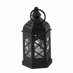 1 tk retro laualamp atmosf&auml;&auml;ri kaunistus loominguline kingitus kuusnurkne tuulelamp k&uuml;&uuml;nallamp Led tuulelamp kaasaskantav v&auml;ike hobuselamp must