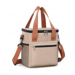 Isoleeritud s&ouml;&ouml;gikott 550 ml lekkekindel jahuti v&otilde;rktaskutega termiline toidukott khaki