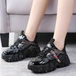 Naiste vabaajajalatsid Peegeldavad disainer Tennised naistele Br&auml;nd Fashin Platvormkingad Korvpall Spordijalatsid Naiste Jalgsimatkad 35