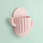 Hambaharja hoidik majapidamissein isekleepuv &otilde;mblusteta kaktusehoidik pardel Korraldaja &auml;ravooluriiul Vannitoa tarvikud roosa