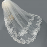 Pruudi peamine pulmakleit ja loor, Super Fairy stiilis l&uuml;hike pitsloor, tunnistuse registreerimine ja fotorekvisiidid