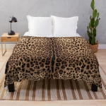 Leoparditr&uuml;kiga nahast viskepadi Luksuslik pehme ruuduline polaartekk Diivanite kaunistus manga tekid 30x40inch