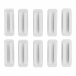 10 tk Kleepuv Pliiatsihoidja Mitmeotstarbeline Elastne Painduv Silikoonist Pliiatsihoidja Klassiruumi Kontori jaoks Black