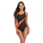 Naiste Monokini v&auml;rviga sobiv Bodycon varrukateta &otilde;&otilde;nsaga hingav ujumisring M sinine