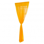 Valgusl&auml;bipaistev l&auml;bipaistev kardin erksav&auml;rviline pol&uuml;ester mugav puutetundlik ukseriip elutuppa