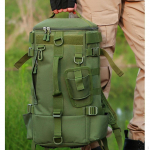 Kalastusseljakott, suure mahutavusega h&otilde;lpsasti kaasaskantav matkakott, kulumiskindel multifunktsionaalne veekindel roheline