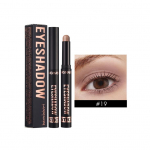 LANGMANNI 1Pc Waterproof Eyeshadow Stick Long Lasting High Pigmented Shimmer And Matte Neutral Brown Eye Shadow Pencil 19