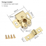 Antiikne topeltrulliga riidekapp riistvarakapp lukud kapiukse lukustusriiv koos kruvidega pronksi