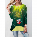 JPNTKY Naiste vabaaja s&uuml;gistalvised pikkade varrukatega O-kaelusega pluusid ja s&auml;rgid S