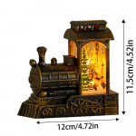 J&otilde;ulude lumekuulatern rong J&otilde;ulude v&auml;ike rongi kuju LED-iga lumekuul keerleva vee s&auml;delus talvep&uuml;had