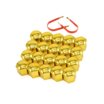 20 tk auto ratta mutrite katted 17mm/19mm/21mm auto rummu kruvikate must plastikust tolmuvastane auto ratta mutri polt katab rehvitarvikud 19mm