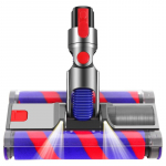 Asendusotsik Dyson V7 V8 V10 V11 V15 seeria mootoripeale, pehme rullikuga puhastusotsik, topeltrullikuga hari CHINA