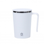 Ise segav kruus, automaatne magnetiga segatav kohvikruus 400 ml/13.5oz elektriline segamiskruus Home Office Travel Segamistass 400ml