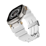 Sobib Apple Watch10 Apple Ultra Spordi Silikoonist Kaheosaline Roostevabast Terasest Peapael 46mm 42/44/45/46/49(s10-46mm)