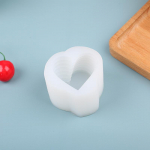 ADM 1tk 3D-s&uuml;damekujuline k&uuml;&uuml;nla silikoonvorm isetehtud k&uuml;&uuml;nla kaunistusvorm