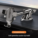 Universaalne p&otilde;rutuskindel teleskoop-iminapp telefonihoidik autokonsooli navigeerimiseks 360 degree rotation must