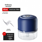 Kompaktne elektriline k&uuml;&uuml;slauguveski ja k&ouml;&ouml;gikombain &ndash; multifunktsionaalne k&ouml;&ouml;git&ouml;&ouml;riist k&uuml;&uuml;slaugupasta ja muu jaoks Garlic Edition 03, Small 100ML valge