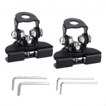 2 Pieces Light Bar Mounting Brackets Easy to Install Universal Work Pod Mount Clamps for