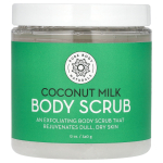 Pure Body Naturals, kookospiima kehakoorija, 12 untsi (340 g) gray