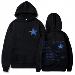 Hip Hop kapuutsid Hit Me Hard Soft Tour kapuutsiga pullover Mehed Naiste fliis vabaaja kampsunid Mood lahtised gooti kapuutsid ja kampsunid Meeste S