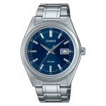 Casio Standardne analoog roostevabast terasest sinine numbrilauaga kvartsist meeste k&auml;ekell MTP-B180D-2AV sinine
