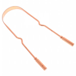 Puhast vasest keelekaabits suupuhastushari V&auml;rske puhastamine H&uuml;gieenihooldusvahendid