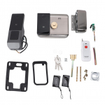 Smart Door Entry Lock Veekindel Ohutus S&otilde;rmej&auml;lje Parool Ukse elektrooniline lukk puldiga jaoks